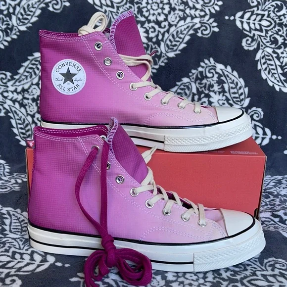 Converse Chuck Taylor 70 Hi Rose Maroon/Naples MEN`S - Picture 1 of 16